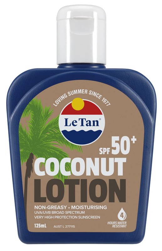 Le Tan SPF50+ Coconut Sunscreen Lotion - 125ml